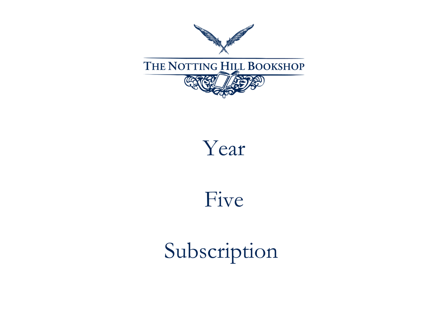 Year Five Subscription
