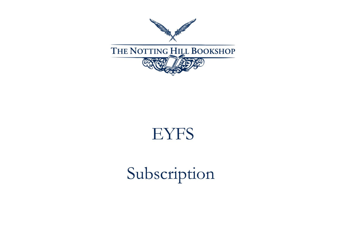 EYFS Subscription
