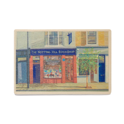 Notting Hill Bookshop Wood Post Card